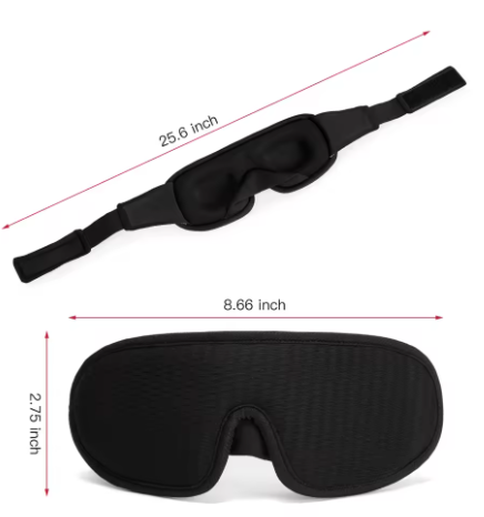 Masque de sommeil 3D bloquant la lumière masque de sommeil