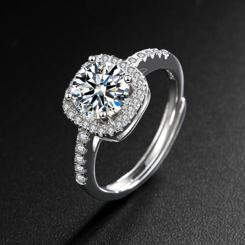 Elena Crystal Set | White Gold