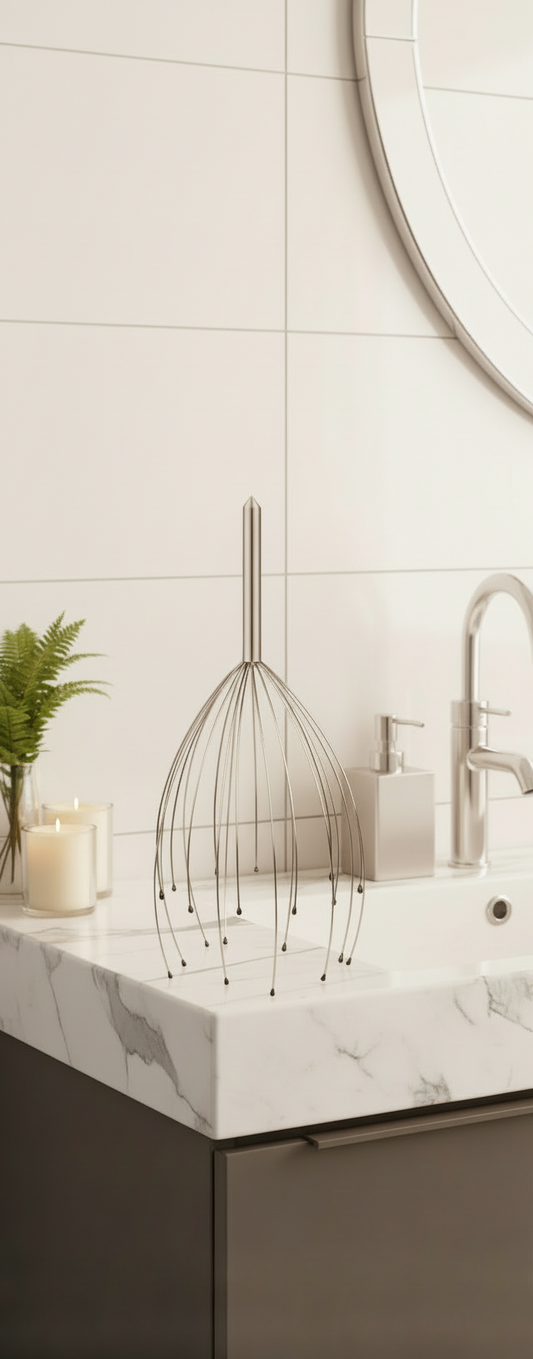 Brosse Masseuse de Tête avec 20 Bras