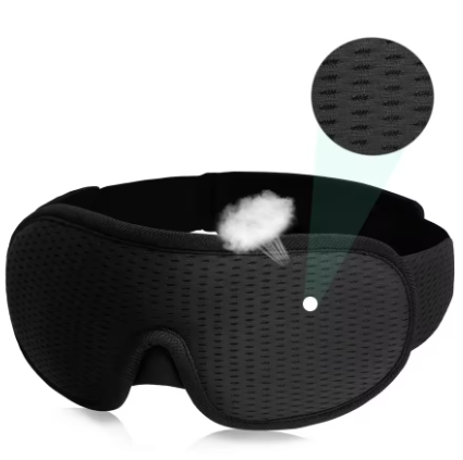 Masque de sommeil 3D bloquant la lumière masque de sommeil