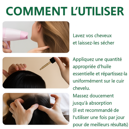 Huile essentielle d'arbre à thé (Théier) pour soins de la peau/cuir chevelu, massage .