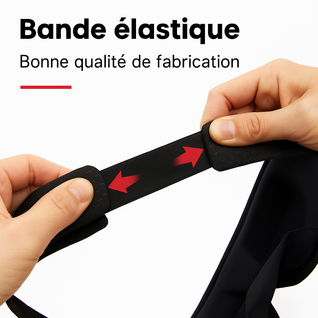 Masque de sommeil 3D bloquant la lumière masque de sommeil