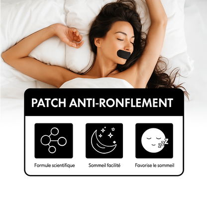 Bandes buccales pour le sommeil