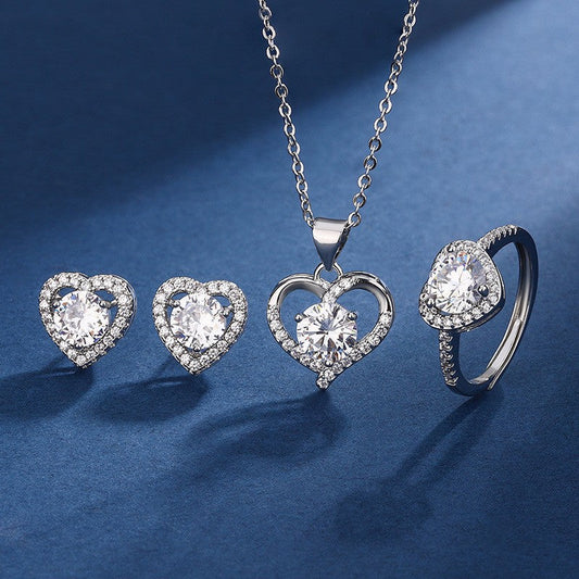 Anara Lysanthe Set | White Gold