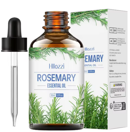 Huile essentielle de romarin pour soins capillaires, massage du cuir chevelu et  de la peau