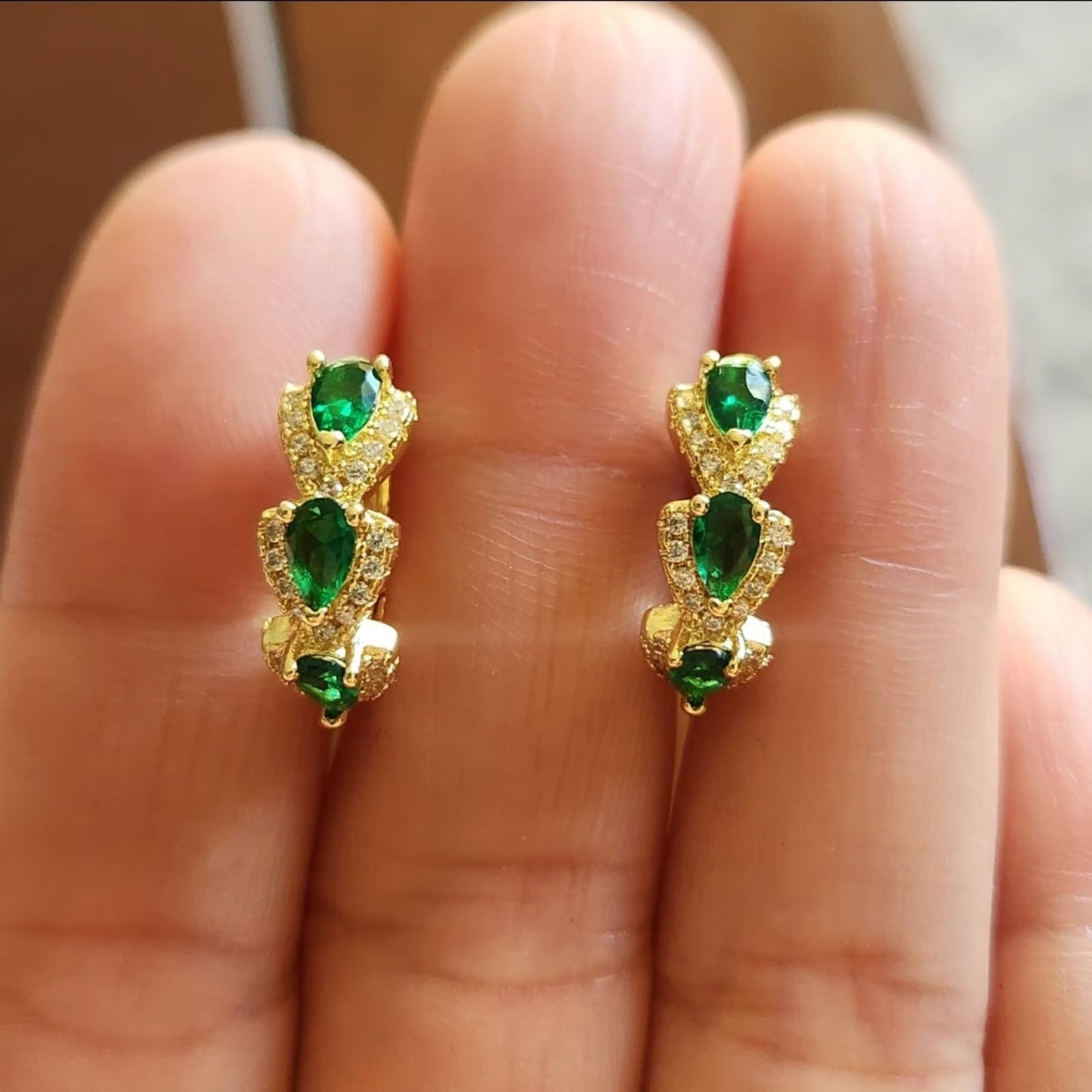 Sylvarra Jadelisse Earrings | Gold