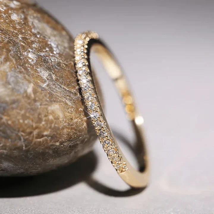 Palmina Verdalis Ring | White Gold